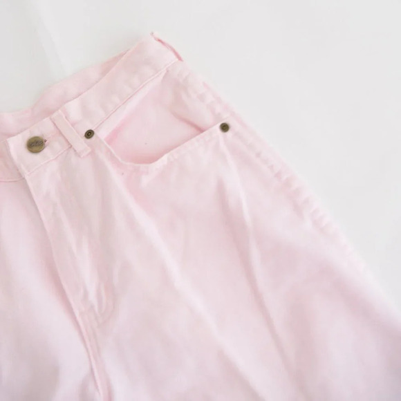 Vintage Chic Pink Barbie Tapered Leg  Denim Jeans - Picture 7 of 13